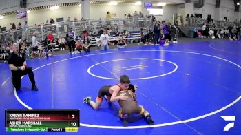 60 lbs 1st Place Match - Asher Marshall, Dumas Wrestling vs Kailyr Ramirez, Southern Style Wrestling Club