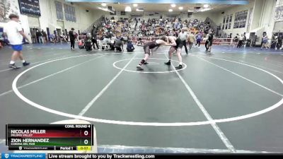 170 lbs Cons. Round 4 - Nicolas Miller, Paloma Valley vs Zion Hernandez, Corona Del Mar