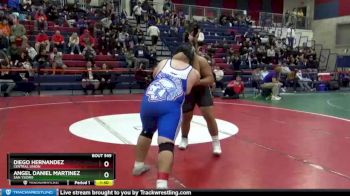 285 lbs Semifinal - Diego Hernandez, Central Union vs Angel Daniel Martinez, San Ysidro