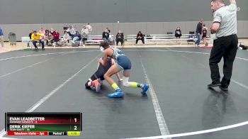 88 lbs Round 4 (10 Team) - Derik Kiefer, Team Shutt vs Evan Leadbetter, Hanover Hawkeye