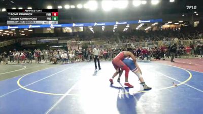 215 2A Champ. Round 1 - Rome Kendrick, Ft Walton Beach H S vs BRADY COMERFORD, Pinellas Park H.S.