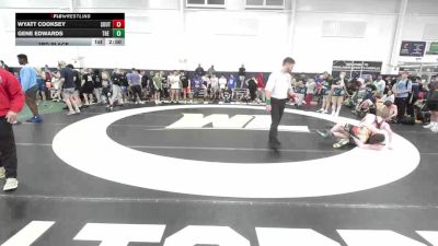 160 lbs 3rd Place - Wyatt Cooksey, SouthTown Savages-HS vs Gene Edwards, The Plumbers-HS