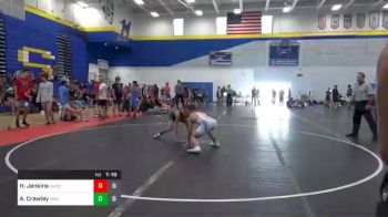 126 lbs Prelims - Hunter Jenkins, Union County Wrestling Club vs Aidan Crawley, Askren5