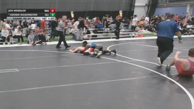 144 lbs Champ. Rd Of 16 - Adonis Washington, Callan vs Levi Wheeler, Norman North High School