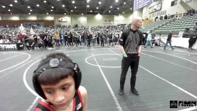 65 lbs Round Of 16 - Sergio Ramos, Corning Sharks vs Mattix Borden, The Rock Of Redmond