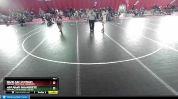 108 lbs Semifinal - Abraham Navarrete, Team Nazar Training Center vs Hank Gutormson, Pursuit Wrestling Minnesota