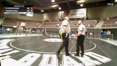 2A 190 lbs Cons. Round 2 - El`myron Begay, San Juan vs Hudson White, Parowan