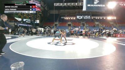190 lbs Champ. Rd Of 16 - Bryce Collins, Pennsylvania vs Luca Turano, New York