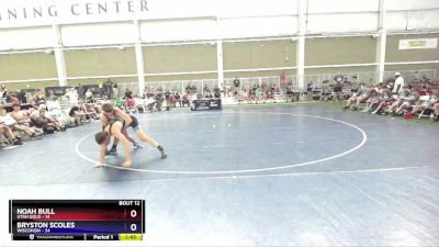 150 lbs Round 3 (8 Team) - Noah Bull, Utah Gold vs Bryston Scoles, Wisconsin