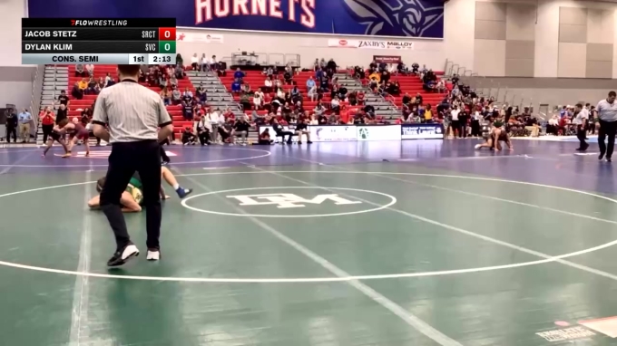 125 lbs Cons. Semi - Jacob Stetz, Slippery Rock Club Team vs Dylan Klim ...