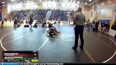 152 Blue Round 2 - Ryan Banister, Camden County vs Nicholas Santiago, Miami Palmetto