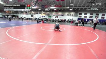 174 lbs Champ. Round 2 - Benedict Holthaus, Friends University vs Kendal Pugh, William Penn (Iowa)