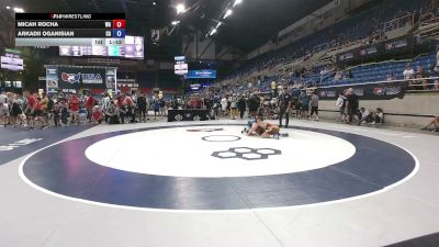 132 lbs Cons. Rd Of 64 - Micah Rocha, Washington vs Arkadii Oganisian, California