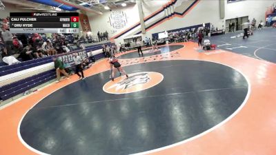 145 lbs Cons. Semi - Dru Hyde, Macomb vs Cali Fulcher, Heyworth