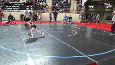 90_B lbs Consi Of 16 #2 - Brody Tancredi, Haverford vs Lincoln Sparks, Souderton