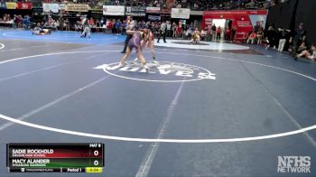 138G Cons. Round 2 - Macy Alander, Hydaburg Warriors vs Sadie Rockhold, Eielson High School