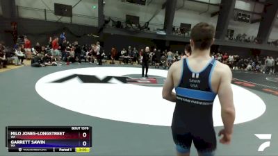 165 lbs Cons. Round 1 - Milo Jones-Longstreet, WA vs Garrett Sawin, WA