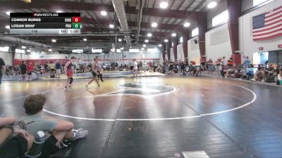 116 lbs Round 3 (12 Team) - Connor Burns, Garnet Valley vs Logan Graf, Prime Silver