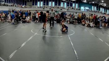 84 lbs Round 4 (6 Team) - Rylee Beville, Cocoa Beach WC vs Barret Turner, Creeks Wrestling