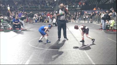 80 lbs Round Of 16 - Braden Connolly, The Lab WC vs Liam Sockell, Cranford