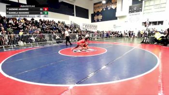 135 lbs Cons. Round 2 - Daniela Navarro, Hillcrest vs Jazmine Abanobi, Fullerton