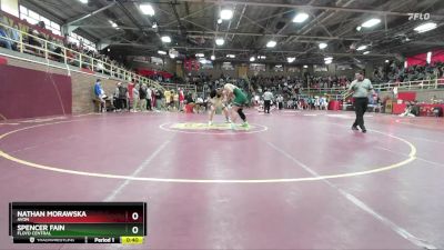 190 lbs 5th Place Match - Spencer Fain, Floyd Central vs Nathan Morawska, Avon