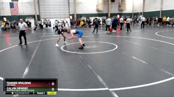 133 lbs Champ. Round 1 - Tanner Spalding, Air Force vs Calvin Mendez, Northeastern Junior College