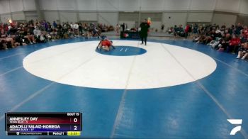 117 lbs Quarters & 1st Wb (16 Team) - Annesley Day, Texas Blue vs Adacelli Salaiz-Noriega, Arizona Black