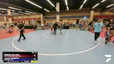 49 lbs Quarterfinal - Parker Gillman, Warrior Trained Wrestling vs Sailor Roberts, Panhandle RTC