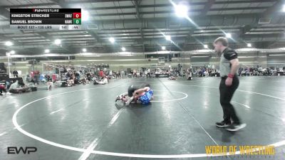 135 lbs Consi Of 8 #1 - Kingston Stricker, SWAT vs Samuel Brown, Hawk