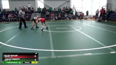 95 lbs Round 2 (6 Team) - Jordan Inkrott, Delta vs Elliot Pealer, Kenston