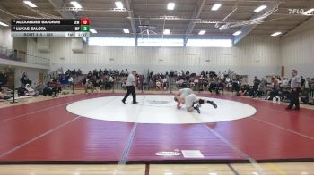 285 lbs 1st Place Match - Lukas Zalota, Malvern Prep vs Alexander Bajoras, Wyoming Seminary
