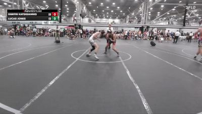 130 lbs Round 1 (10 Team) - Dimitri Katsigiannis, Edge Wrestling vs Lucas Jones, Kraken Black
