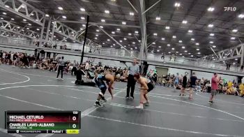 150 lbs Round 5 (8 Team) - CHARLES LAWS-ALBANO, Team Arizona vs Michael Ceturlo, Full Circle Green