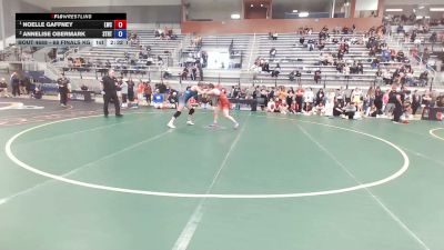 68 Finals kg Champ. Round 1 - Noelle Gaffney, Laker Wrestling Club vs Annelise Obermark, Storm RTC