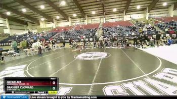 84 lbs Semis & Wb (16 Team) - Drayger Cloward, Utah Gold vs Asher Jex, Warriors Of Christ