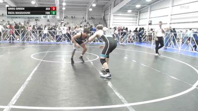 152 lbs Rr Rnd 1 - Greg Green, Journeymen Blue - HSB vs Reza Massjouni, Funk City - HSB