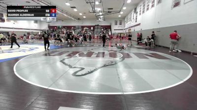 113 lbs Semifinal - David Peoples, Old Bridge Wrestling Club vs Warren Alderman, Stray Dawgs