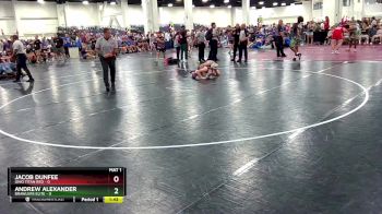 106 lbs Round 1 (6 Team) - Andrew Alexander, Brawlers Elite vs Jacob Dunfee, Ohio Titan Red