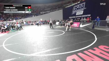 6A Boys 144 lbs Cons. Round 4 - Cody Rinard, Sandy Boys vs Sadat Clowers, Cleveland Boys