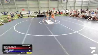 160 lbs Round 1 (16 Team) - Raphael Tovar, Illinois vs Miles Lesley, Georgia RED