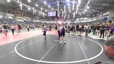 135 lbs Semifinal - Dominick Martinez, Fort Lupton vs Bronson Damgaare, Fowler Wrestling Club