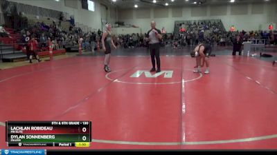 130 lbs Cons. Round 3 - Dylan Sonnenberg, Frazee vs Lachlan Robideau, MN Elite