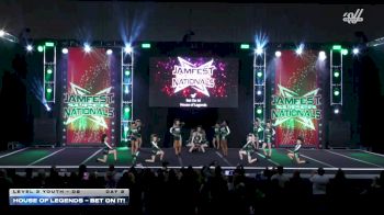 House of Legends - BET ON IT [2026 L3 Youth - D2 DAY 2] 2026 JAMfest Cheer Super Nationals