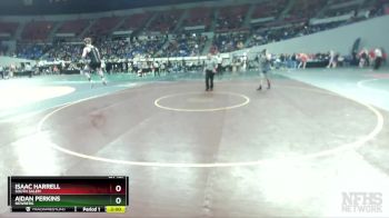 6A-157 lbs Champ. Round 2 - Isaac Harrell, South Salem vs Aidan Perkins, Newberg