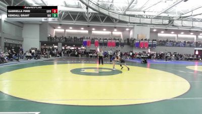 100 lbs Consi Of 8 #1 - Gabriella Pirri, Ledyard vs Kendall Grant, Bacon Academy