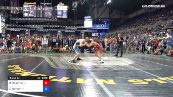 145 lbs Rnd Of 64 - Marc Shaeffer, Michigan vs Chase Warden, Texas