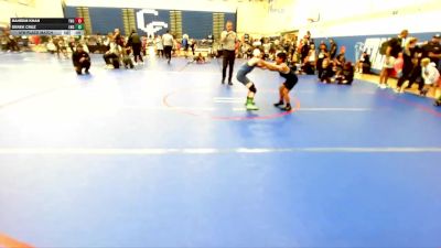 70 lbs 5th Place Match - Derek Cruz, Legacy Wrestling Center vs Raheem Khan, Threshold Wrestling Club