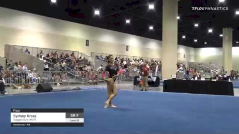 Sydney Kraez - Floor, Daggett Gym #1214 - 2021 USA Gymnastics Development Program National Championships