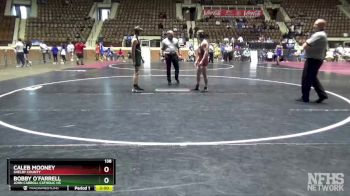 138 lbs Champ. Round 1 - CALEB MOONEY, Shelby County vs Bobby O`Farrell, John Carroll Catholic HS